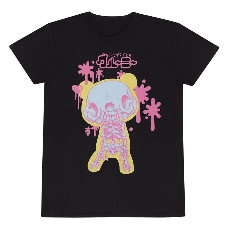 Gloomy Bear T-Shirt Painted Skeleton