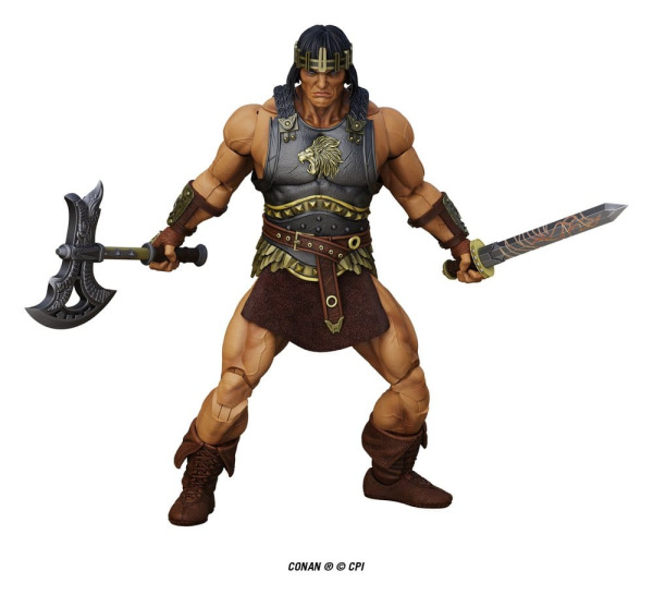 Conan Epic H.A.C.K.S. Action Figure 1/12 King Conan: Ruler of Aquilonia 10