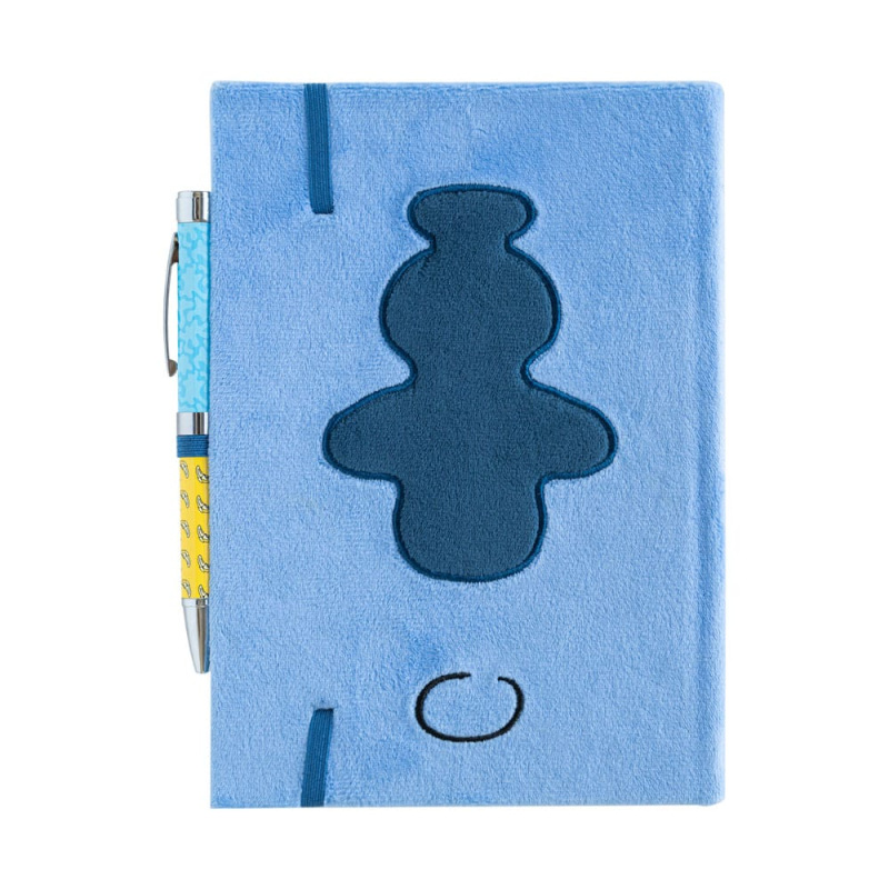 Stitch Premium Plush Notebook A5 with pen Tropical 1