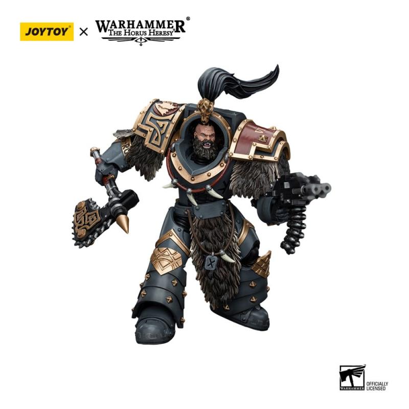 Warhammer The Horus Heresy Action Figure 1/18 Space Wolves Varagyr Wolf Guard Squad Varagyr Thegn 12