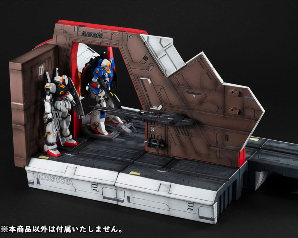 Mobile Suit Z Gundam HG Series Realistic Model Series Diorama 1/144 Nahel Argama catapult deck 40th 13