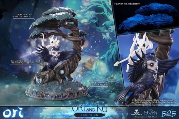 Ori and the Will of the Wisps Statue Ori and Ku Night Ver. 38 cm 7