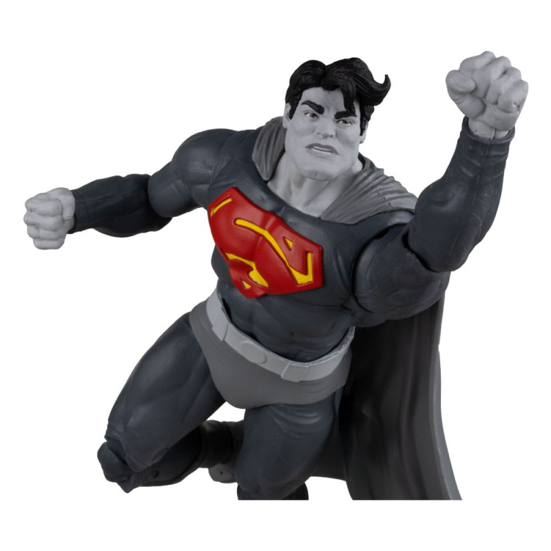 DC Multiverse Action Figure Superman (The Dark Knight Returns) (Black & White Accent Edition) (Gold 3