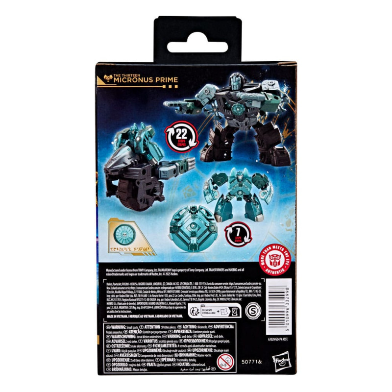Transformers Age of the Primes Deluxe Class Action Figure The Thirteen: Micronus Prime 14 cm 1