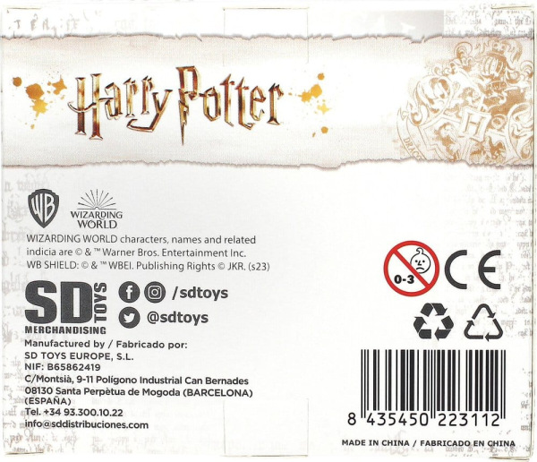 Harry Potter Rubber Mini Figure Harry Potter with Sword 8 cm 1