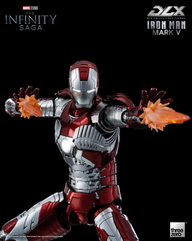 Infinity Saga DLX Action Figure 1/12 Iron Man Mark 5 17 cm