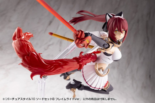 Kotobukiya M.S.G. Model Kit Accessory Set Virtuous Style 10 Sword Set B Flamerite Ver. 13