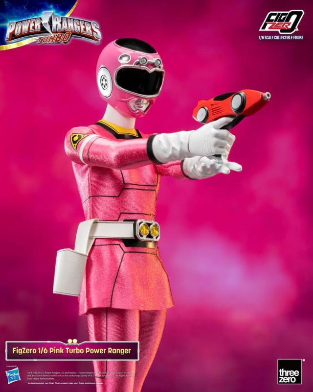 Power Rangers Turbo FigZero Action Figure 1/6 Pink Turbo Power Ranger 30 cm