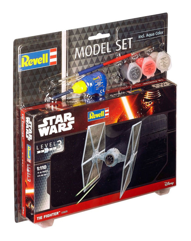 Star Wars Model Kit 1/110 Model Set TIE Fighter 9 cm 2