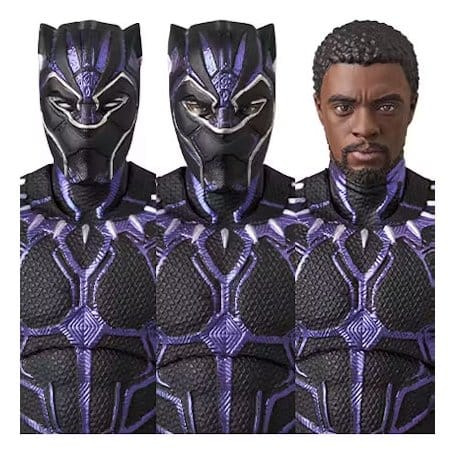 Marvel MAFEX Action Figure Black Panther End Game Ver. 16 cm 5