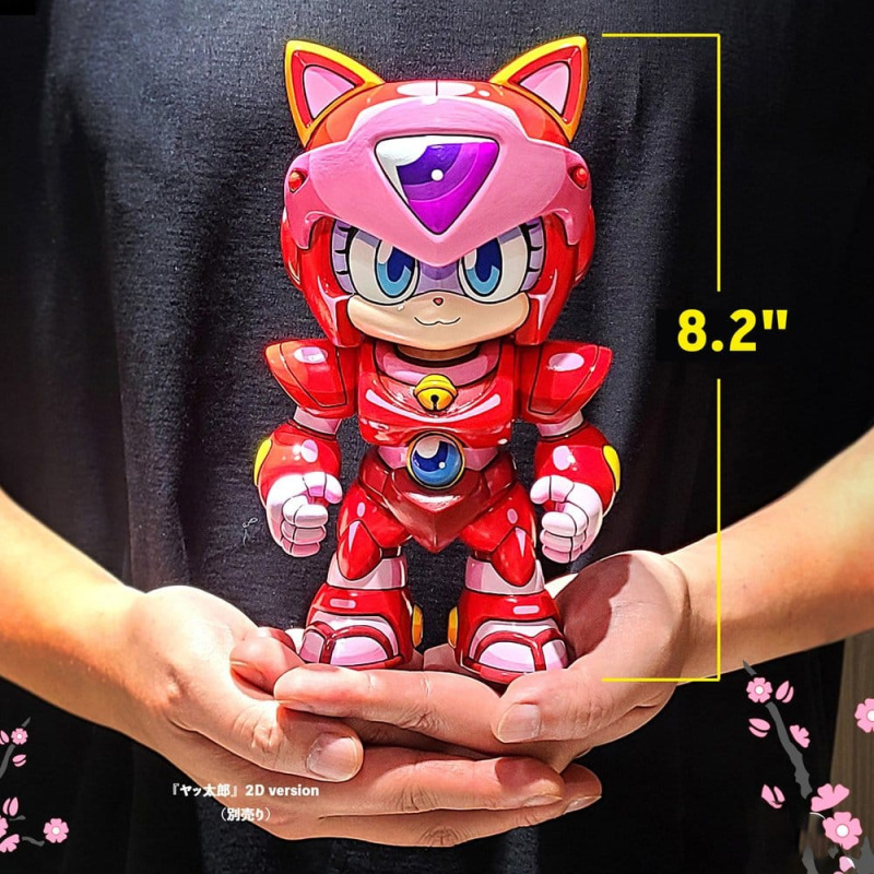 Samurai Pizza Cats Sofubi Addict Vinyl Figure Pururun (2nd Color Special Edition) 21 cm 2