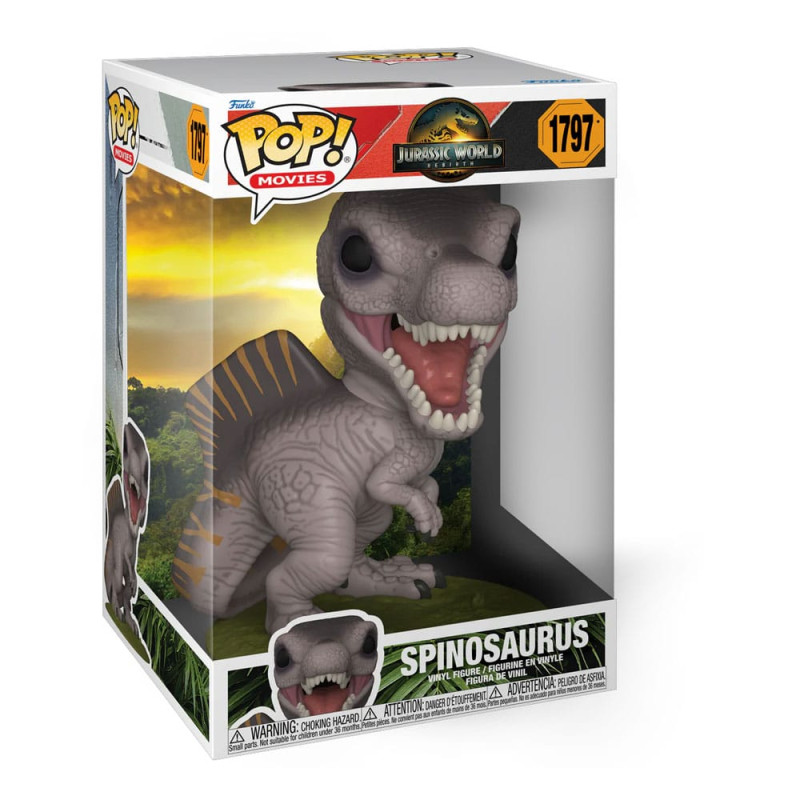 Jurassic World Rebirth Super Sized Jumbo POP! Vinyl Figure Spinosaurus 25 cm 1