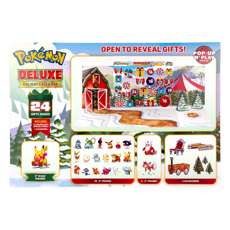 Pokémon Pop-Up 'N' Play Deluxe Advent Calendar Holiday 2025 *Version EN* 3
