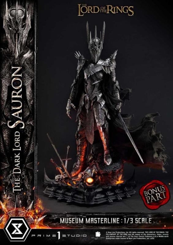 Lord of the Rings Museum Masterline Series Statue 1/3 The Dark Lord Sauron Bonus Version 117 cm 5