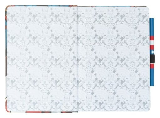 Marvel Captain America Premium Notebook with Pen Uniform A5 2
