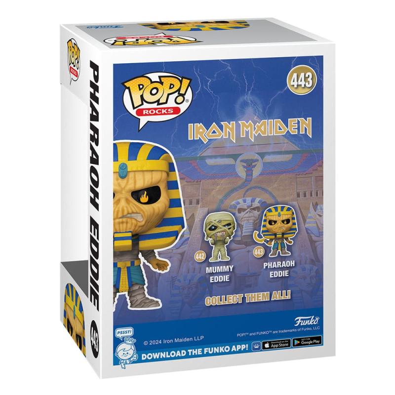 Iron Maiden POP! Rocks Vinyl Figure Pharoah 9 cm