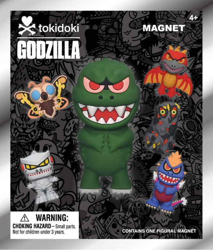 Tokidoki x Godzilla Magnets Blind Pack Serie 1 Display (12) 1