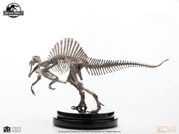 Jurassic Park III ECC Elite Creature Line Statue 1/24 Spinosaurus Skeleton Bronze 27 cm 8