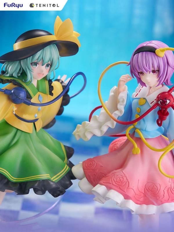 Touhou Project Tenitol PVC Statue Koishi Komeiji & Satori Komeiji 22 cm