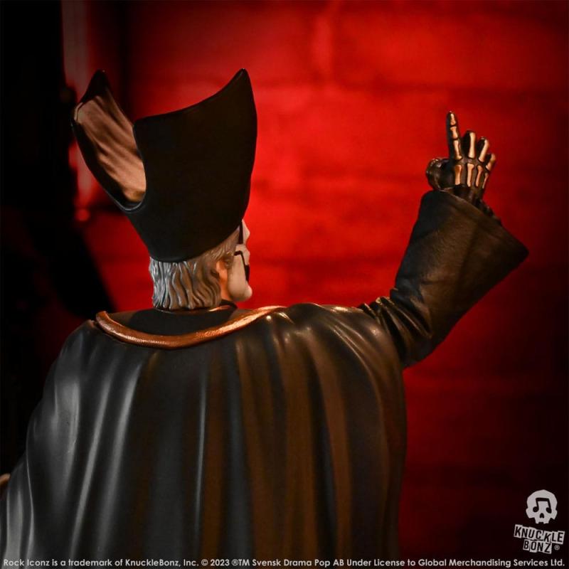 Ghost Rock Iconz Statue 1/9 Papa Emeritus IV (Black Robes) 22 cm 10