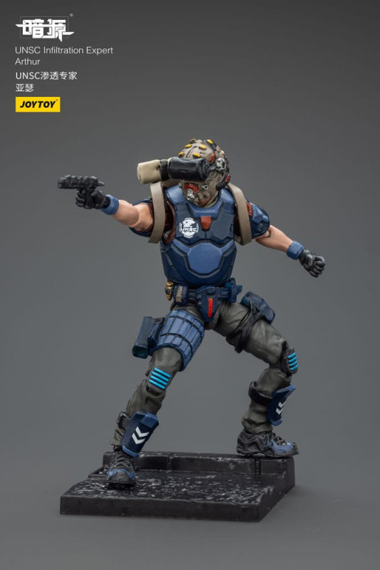 UNSC Dark Source Action Figur Infiltration Expert Arthur 7 cm 8