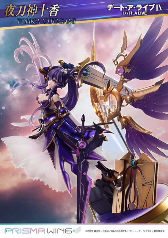 Date A Live Prisma Wing PVC Statue 1/7 Tohka Yatogami 36 cm 5