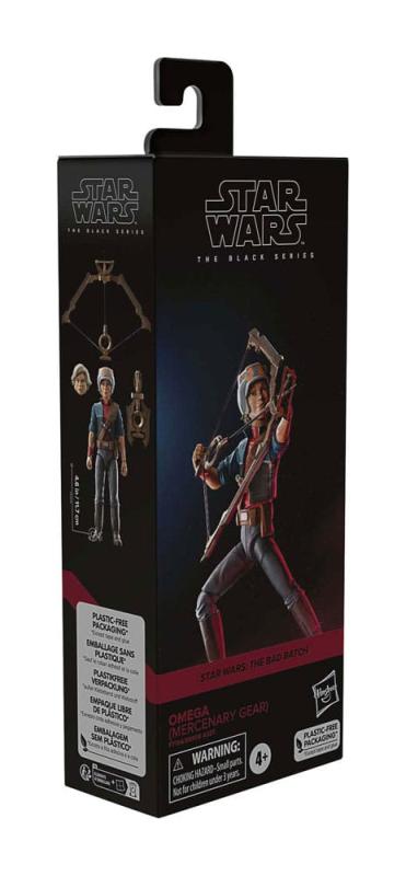 Star Wars: The Bad Batch Black Series Action Figure Omega (Mercenary Gear) 15 cm