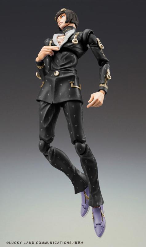 JoJo's Bizarre Adventure Part6 Stone Ocean Action Figure Chozokado (Bruno Bucciarati Ver. Black) 15