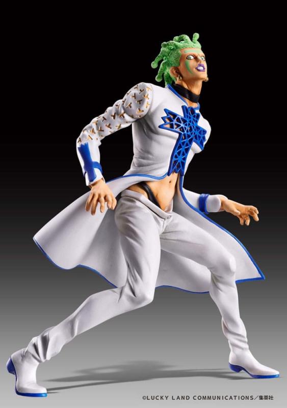 JoJo's Bizarre Adventure Part 5 Golden Wind Statue Legend PVC Statue Cioccolata 17 cm