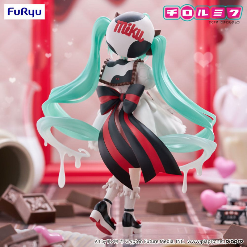 Hatsune Miku x Tirol Choco Trio-Try-iT PVC Statue Hatsune Miku Milk Ver. 18 cm 12