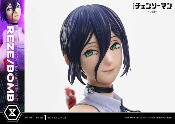 Chainsaw Man Ultimate Premium Masterline Series Statue 1/4 The Movie: Reze Arc REZE/BOMB DX Bonus Ve 14