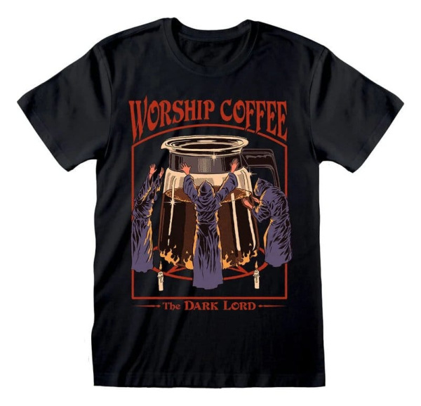 Steven Rhodes T-Shirt Worship Coffee Size XXL 1