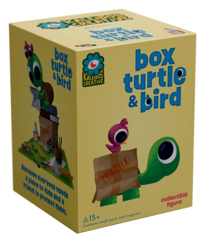 Box Turtle and Bird Mini Figures S1 9 cm Blind Box Display (6) 1