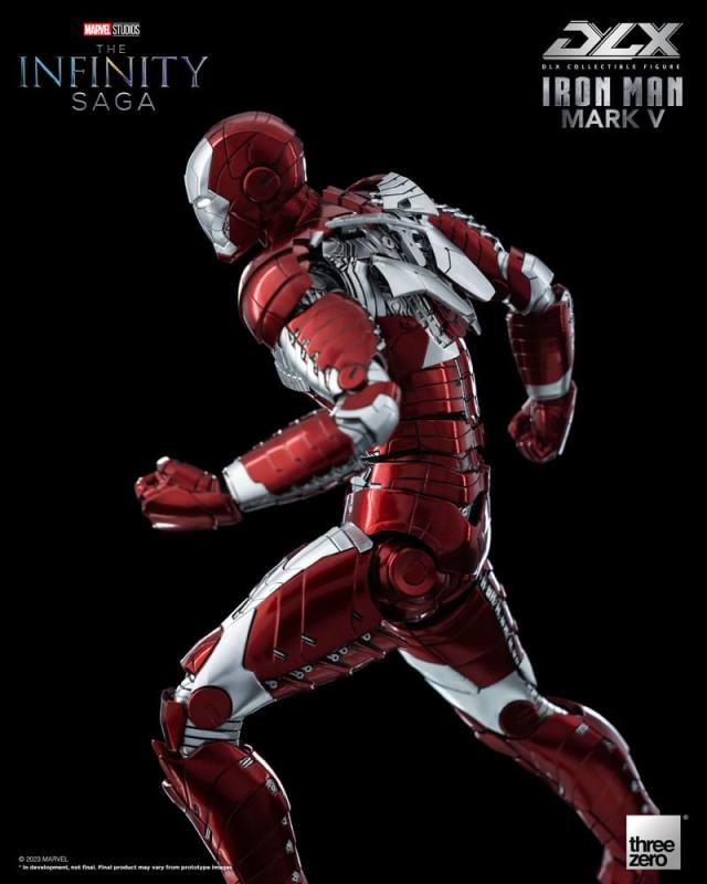 Infinity Saga DLX Action Figure 1/12 Iron Man Mark 5 17 cm