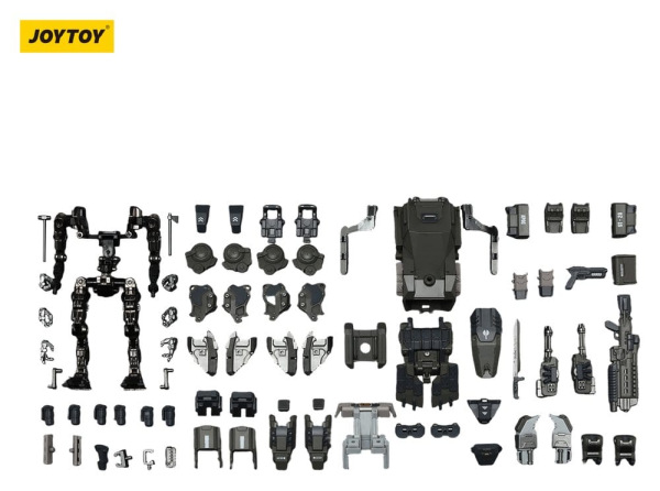 Dark Source Action Figure APOC Series Razor Stealth/Night Ops Mech 17 cm 9