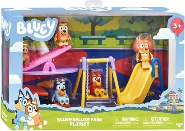Bluey Mini Figure Playset Bluey Deluxe playground 5