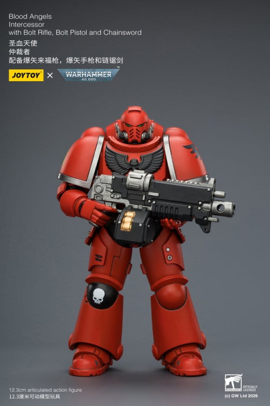 Warhammer 40,000 Action Figure Blood Angels Intercessor 12 cm 9