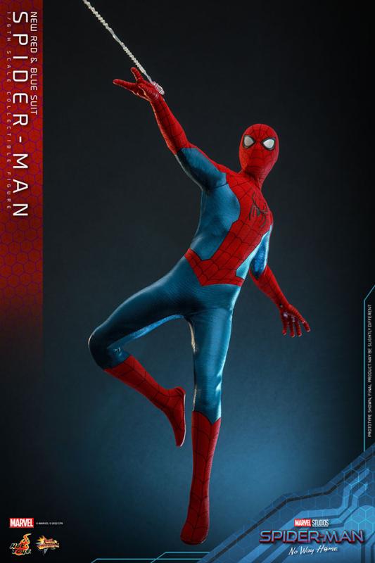 Spider-Man: No Way Home Movie Masterpiece Action Figure 1/6 Spider-Man (New Red and Blue Suit) 28 cm