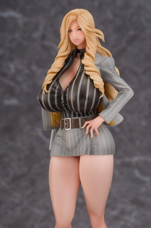 Gal Ane Shachou to Harem Office PVC Figure 1/7 Nishigori Ai (Grey Suit Ver.) Wholesome Ver. 26 cm 4