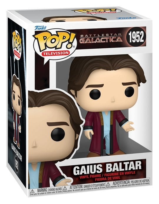 Battlestar Galactica POP! Television Vinyl Figure Gaius Baltar 9 cm 1