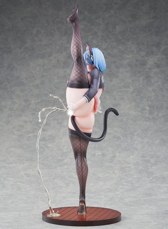 Original Character Statue 1/6 Lewd Girl Y-shaped Balance - Aoi Futatsuki Tapestry Set Edition 38 cm 12