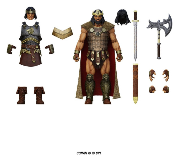 Conan Epic H.A.C.K.S. Action Figure 1/12 King Conan: Ruler of Aquilonia 2