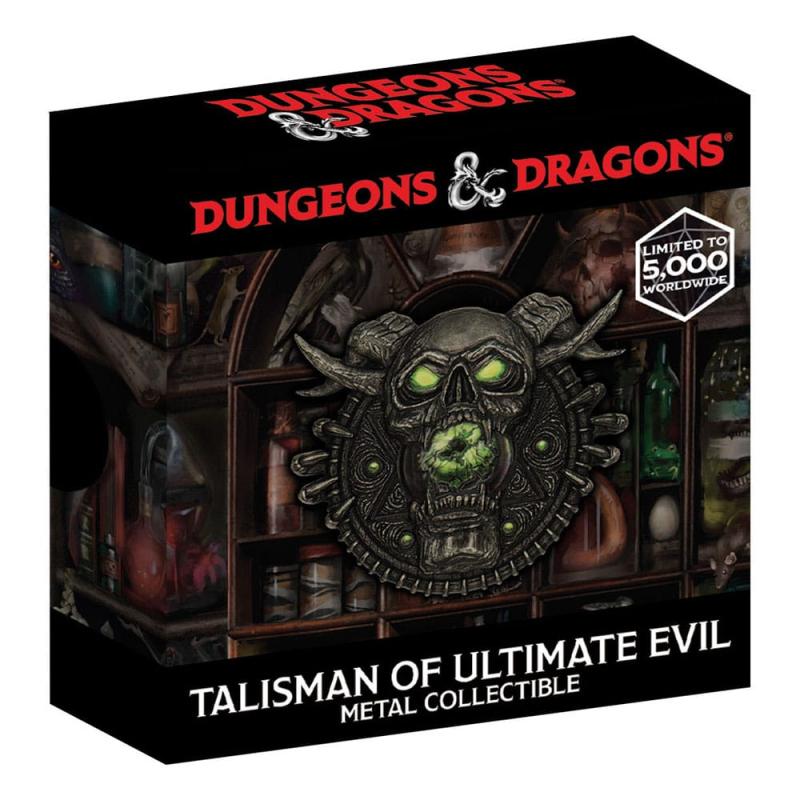 Dungeons & Dragons Medallion and Art Card Talisman of Ultimate Evil Limited Edition