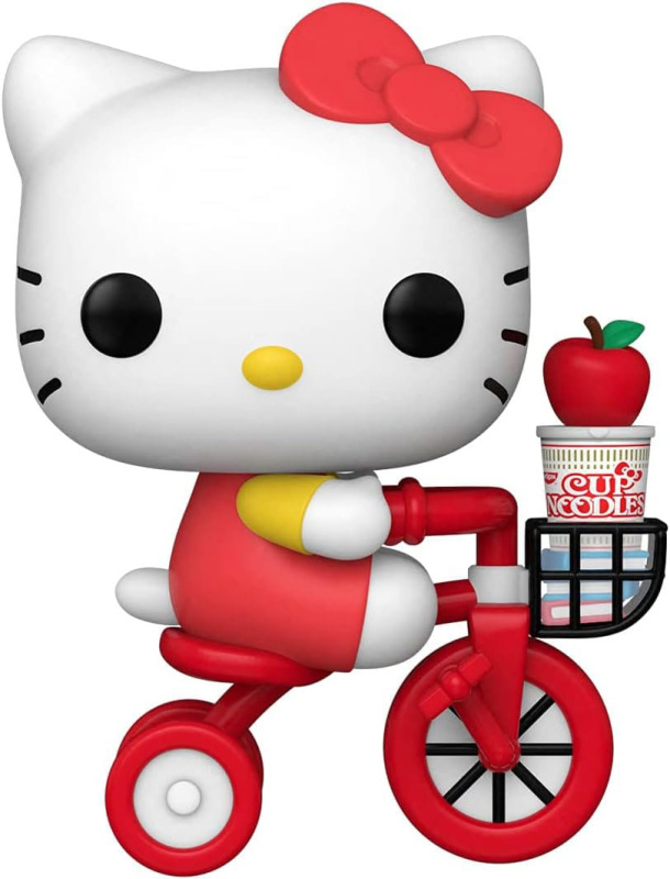 Hello Kitty POP! Sanrio Vinyl Figure HKxNissin- HK on Bike 9 cm
