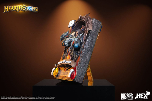 Hearthstone 3D Art Frame Statue Varian Wrynn 31 cm 6
