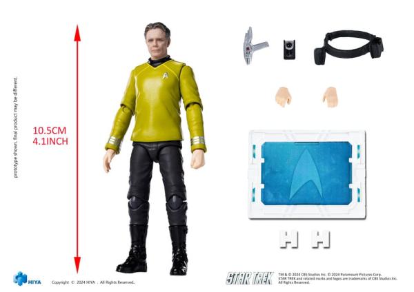 Star Trek 2009 Exquisite Mini Series Actionfigur 1/18 Pike 10 cm