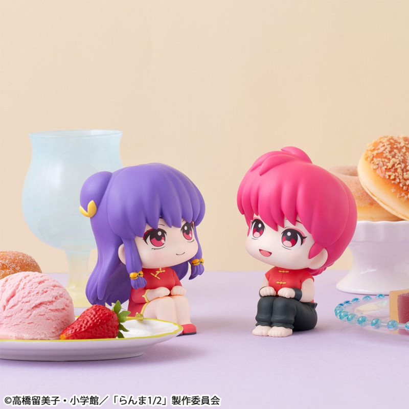 Ranma 1/2 Look Up PVC Statue Ranma & Shampoo 11 cm (with gift) 2