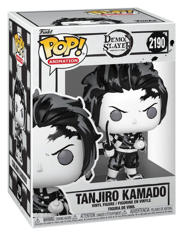 Demon Slayer: Kimetsu no Yaiba POP! Animation Vinyl Figures Tanjiro(Sumi-Ink) 9 cm 1