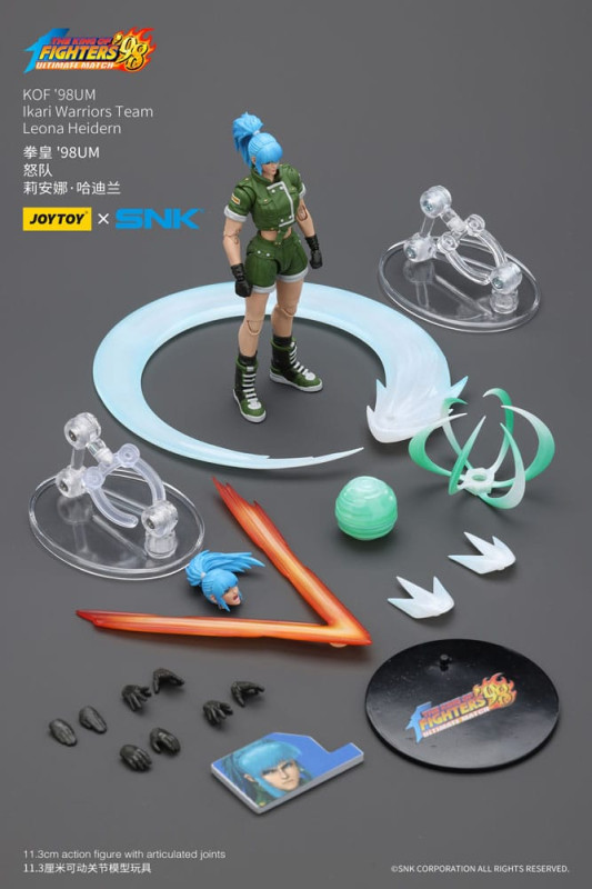 The King Of Fighters '98 Action Figure Hero Team Leona Heidern 11 cm 1