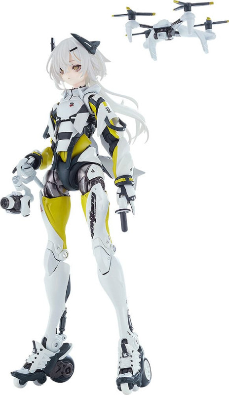Shojo-Hatsudoki Action Figure Motored Cyborg Runner SSX_155ar Kinetic Ash 17 cm